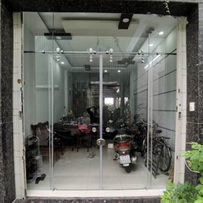 Cửa kính cường lực lùa 10 ly